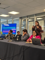 Fotos: Dra. Laura Sariego- Kludge expuso hallazgos de la investigación en la Conferencia Regional NASPAA 2026.